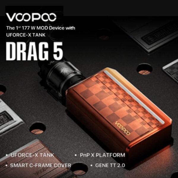 Voopoo Drag 5 Kit | PnP-X Platform - Image 2