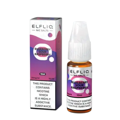 Elf Bar ElfLiq Blueberry Sour Raspberry Nic Salt