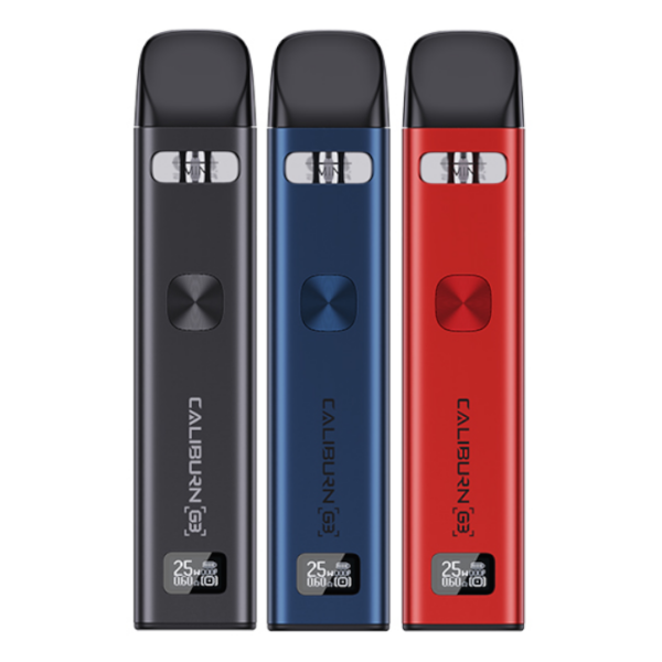 Uwell Caliburn G3 Pod Kit + 3 x Vampire Vape 10ml - Image 3