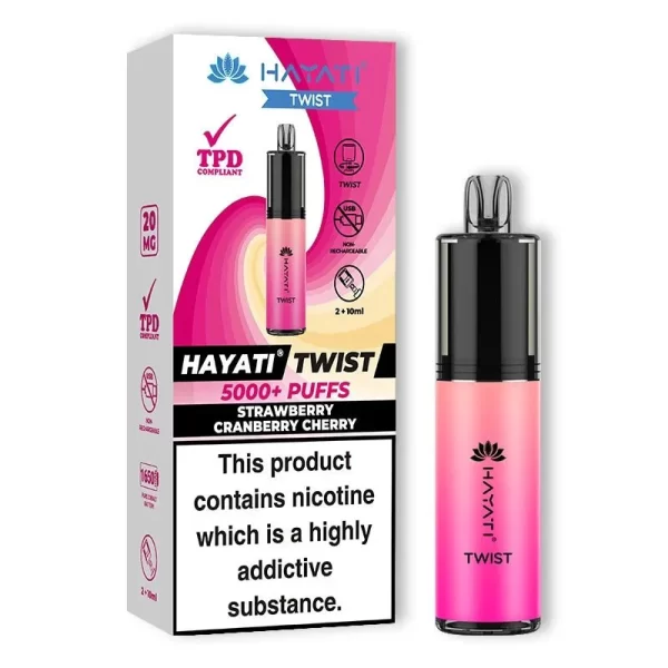 Hayati 5000 Twist TPD Disposable Vape Pod